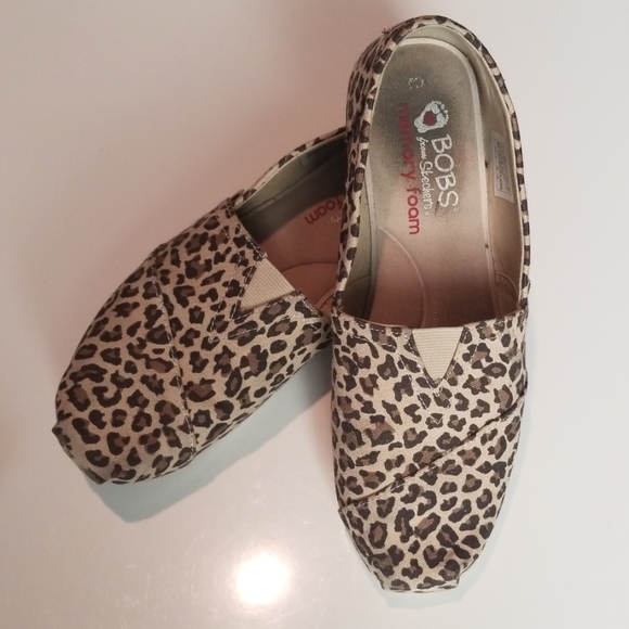bobs shoes leopard print